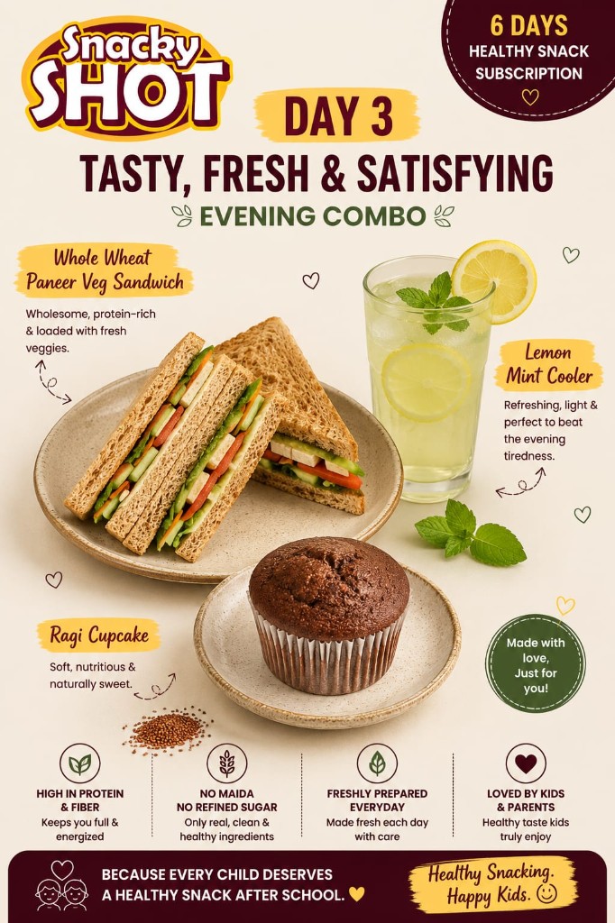 Day 3 — Tasty, Fresh & Satisfying Evening Combo