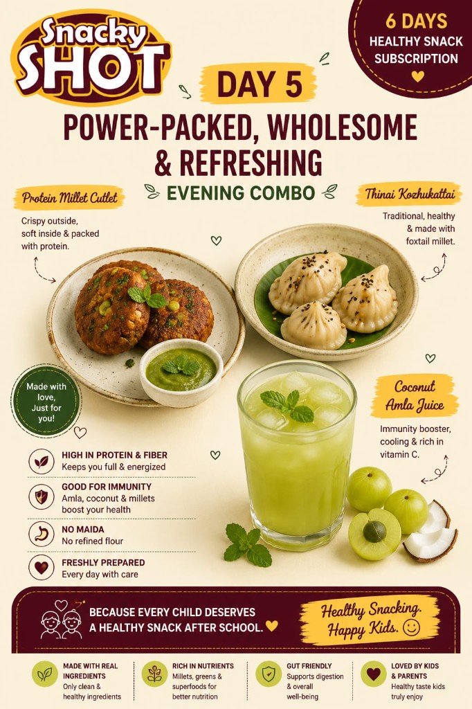 Day 5 — Power-Packed & Refreshing Evening Combo